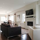 Building a New Home Addition for Toronto Homeowners living room after1
